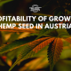 profitability growing hemp seed austria